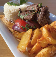 Lomo Saltado de Alpaca