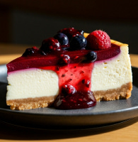 Cheesecake de Frutos Rojos/Oreo