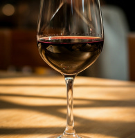 Copa de vino semiseco